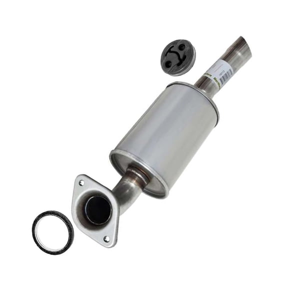 Northeastern Exhaust Resonator Pipe Fits 2004-2007 Toyota Highlander 2.4L & 3.3L - Direct Fit | Stainless Steel | Includes Gasket & Hanger