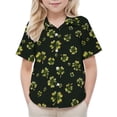 thumbnail image 4 of St. Patrick's Day Print Shirt for Boys Short Sleeve Casual Top Solid Color, 4 of 9