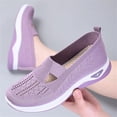 thumbnail image 4 of Zapatillas de punto cómodas y transpirables para mujer, zapatillas de punto para mujer, zapatos anchos transpirables para mujer, 4 of 7