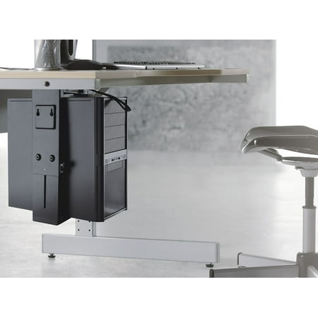 Workstream By Monoprice Computer Case Cpu Tower Holder Adjustable