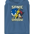 thumbnail image 2 of Sonic the Hedgehog Kids Graphic Fleece Hoodie, Shadow Over Sonic, Sizes 4-18, 2 of 5