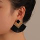 thumbnail image 1 of Pendientes de borla multicolor de aleación bohemia, estilo nacional de moda, pendientes de temperamento femenino simple, pendientes hechos a mano, joyas para parejas regalos de San Valentín, 1 of 5
