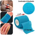 thumbnail image 2 of Self-Adhesive Elastic Bandage Bandages, Pet Bandages Self-Adhesive Bandages for Dogs, Cats, Horses, Animals, Tattoo Bandages Wraps, Sports Elastic Protection Knee Finger Bandages, 16 Pack, 2 of 7