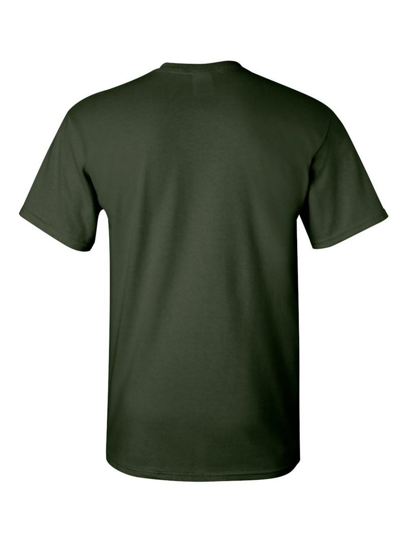 Gildan Heavy Cotton Neon Tee T-Shirt, Forest Green, Size 2XL