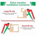 thumbnail image 4 of Abrazadera de Fijación de Cajón Ajustable, para una Instalación Fácil y Rápida del Panel Frontal del Cajón, Plantilla de Cajón, Herramientas de Carpintería A, 4 of 5
