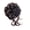 Brown black, variant on Curly Ponytail Hairpiece Clip In Claw Design For Voluminous Bun Hairstyle Dark Brown