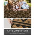 thumbnail image 7 of SIXHOME Outdoor Rug 8'x10' Waterproof Reversible Patio Rug Modern Lightweight Plastic Straw Indoor Outdoor Rug for RV Camping Deck Balcony Porch Boho Patio Decor Outdoor Carpet Black and Brown, 7 of 7