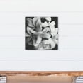 thumbnail image 4 of Creative Products Black and White Flower 16x16 Canvas Wall Art, 4 of 5