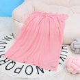 thumbnail image 3 of Newborn Baby Blanket 100%Cotton Knit Infant Girl Boy Bed Solid Quilt 100*80 CM Super Soft, 3 of 6