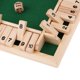 thumbnail image 3 of Juego de mesa de dados Wood Deluxe de 4 caras y 10 números para cerrar la caja, 3 of 4