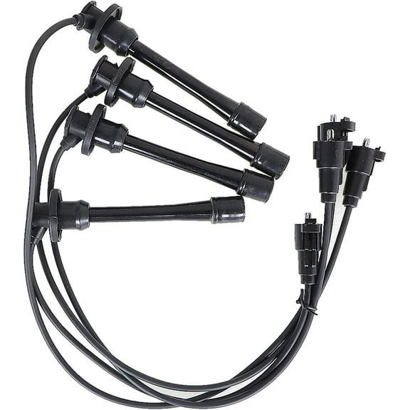munirater 4 Pieces Wires Spark Plug Wire set 90919-22387 Replacement for Toyota Tacoma 4Runner T100 L4 2.4L 2.7L
