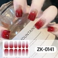 thumbnail image 2 of Gradient Nail Stickers Full Wrap Waterproof Sparkling Self-Adhesive Manicure Easy Application DIY Nail Art Long Lasting Professional Salon Results, 2 of 4
