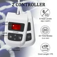 thumbnail image 6 of Tzou Soft Heating Blankets for Home Office, with LCD Control, 6 Heat Levels & Timer, 6 of 9