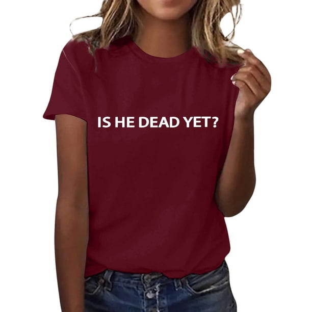 Camisetas para mujer Camiseta gráfica Camiseta de manga corta para verano