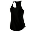 thumbnail image 2 of Puls Size Women Summer Sleeveless Tshirts Casual Athletic Crewneck Racerback Tank Tops Loose Comfy Stretch Solid Color Camisole, 2 of 5