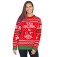 thumbnail image 3 of Merry Christmas Filthy Animal Kevin Festive Holiday Ugly Chritmas Sweater, 3 of 4