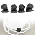 thumbnail image 4 of Splihome 4Pack Football Helmet Visor Clips Quick Release Clip Football Helmet Repair Kit, 4 of 10