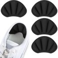 thumbnail image 1 of Almohadillas para el talón de zapatillas Li build 2 pares negro, 1 of 5