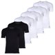 thumbnail image 1 of adidas Camiseta para hombre, pack de 6 - Active Flex Cotton, cuello redondo, liso 2xblanco/negro XL (X-Large), 1 of 5