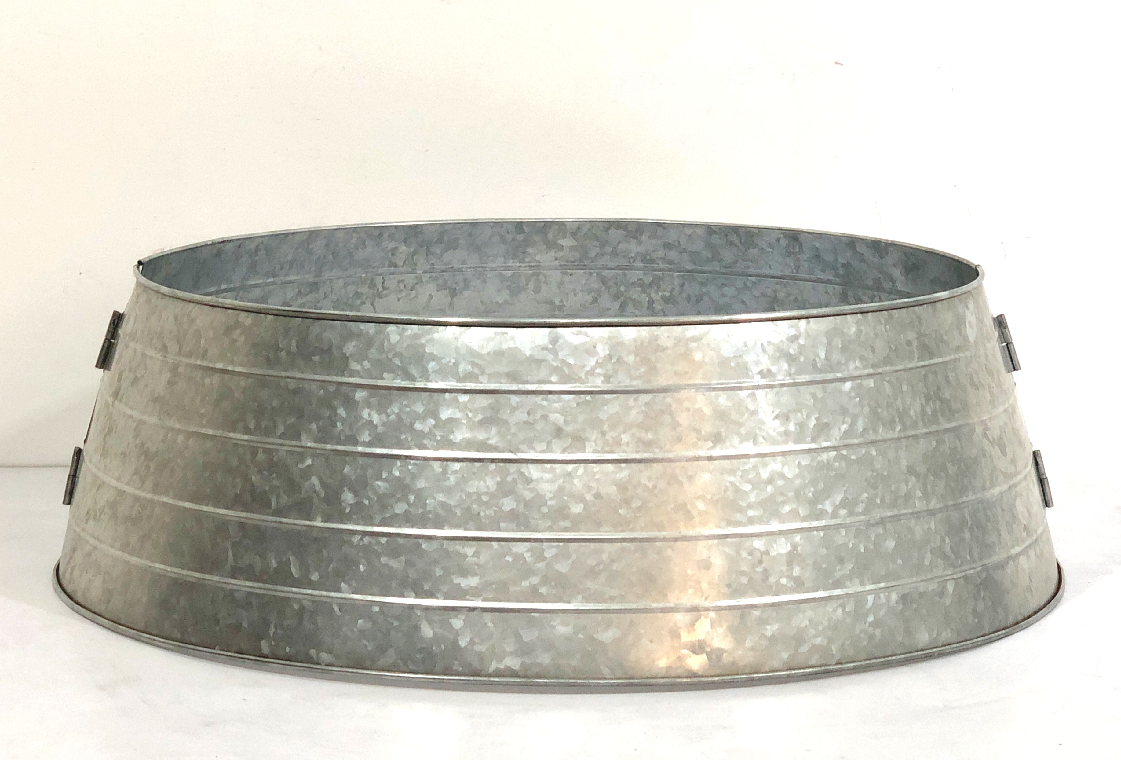 Holiday Time 27 Inch Galvanized Christmas Tree Collar