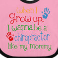 thumbnail image 4 of Inktastic Chiropractor Like Mommy Boys or Girls Baby Bib, 4 of 4