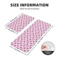 thumbnail image 2 of Honeii Cherry Strawberry Print Kitchen Mat [2 PCS] for Floor, Waterproof Non-Slip Rugs, Kitchen Decor,Standing Mat for Floor,Office, Sink, Laundry, 2 of 6