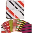thumbnail image 2 of Soimoi Stripes Print&nbsp;Precut 5-inch Cotton&nbsp;Fabric&nbsp;Quilting&nbsp;Squares&nbsp;Charm Pack DIY Patchwork Sewing Craft MN-White, 2 of 7