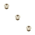 thumbnail image 2 of Langgg Céramique Boutons de Porte de Citrouille Armoire Tirer Poignée Rétro Décoratif Porte Pièce de Vie Réparation Matériel Blanc 3Set, 2 of 6