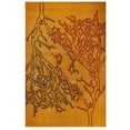 thumbnail image 1 of M A Trading MILVINORA052076 Hand Tufted 2069 5.17 ft. x 7.5 ft. Branches Rug - Orange, 1 of 1