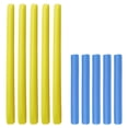 thumbnail image 1 of smtyteeng 10 fundas de espuma para postes de trampolín, protección de accesorios para trampolín Azul 40cm Amarillo 90cm, 1 of 9