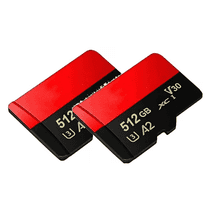 512 Micro SD Card Class 10 Memory Card 512 High Speed Mini SD Card for Smartphone,Digital Camera,Car Navigation and Drone with Adapter 2-pack