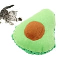 thumbnail image 2 of Pet Toy Plush Avocado Interactive Pet Teething Toy Pet Bite Toy Catnip Toy, 2 of 7