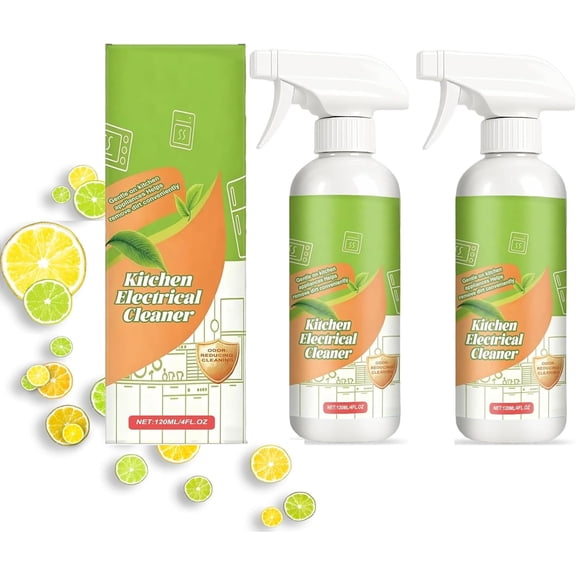 Electrolyzed Ion Kitchen Cleaner Spray, 300ml Multi-Purpose Household Cleaner, Cuts Grease & Stains, Easy Spray & Wipe