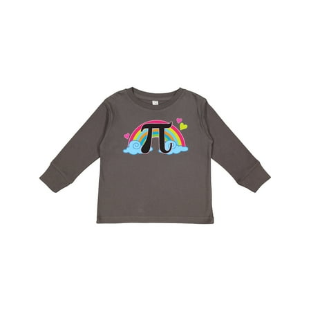 

Inktastic Pi Day Math Party Rainbow Gift Toddler Toddler Girl Long Sleeve T-Shirt