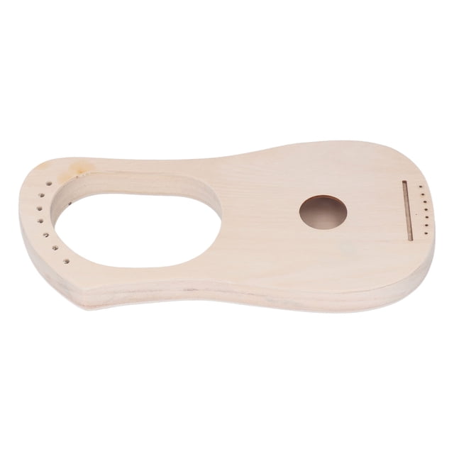 Lyre Harp, Basswood Lyre Harp Durable Easy To Install Complete with Tuning Wrench for DIY