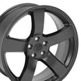 thumbnail image 5 of OE Wheels DG12 20 Inch Rims Fit Charger Style 5x115 20x8 Satin Black - Hollander 2296 (Set of 4), 5 of 5