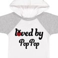 thumbnail image 4 of Inktastic Loved by Pop Pop Boys or Girls Baby Bodysuit, 4 of 5