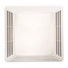 Broan 679 Bathroom Bath Ceiling Exhaust Ventilation Fan Vent and Light, White