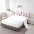 thumbnail image 3 of YST 7 Pieces Girls Fox Cartoon Bedding Comforter Set, Twin Size, 3 of 4