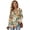 Green-Floral, variant on DISNIMO Floral Printed Sweatshirts for Women Trendy Hoodies Long Sleeve Pullover Tops Waffle Shirts for Fall Winter, S