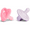 Pink/Purple, variant on Munchkin® Sili-Soothe & Teethe™ Infant Silicone Pacifier & Teether, Blue/Green, Unisex, 2 Pack