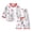 Watermelon Red, variant on Gubotare Girls Organic Cotton Pajamas, Toddler PJ Set, 2-PC Green,Size 6-12 Months