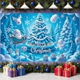 thumbnail image 6 of Festive Holiday Banner Merry Christmas Decoration Colorful Elements Winter Scene for Holiday Party Indoor Decoration Family Gathering, 6 of 9