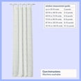 thumbnail image 3 of Mainstays Kids Meadow Print Light Filtering Tie Top Single Curtain Panel, 38" W x 95" L, 3 of 6