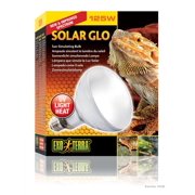 Angle View: Exo-Terra Solar Glo Mercury Vapor Sun Simulating Lamp 160 Watts