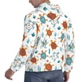 thumbnail image 6 of Naloa Various Turtle Men's Casual Hooded Collar Drawstring Hoodies Pullover Sweatshirts Casual Long Sleeve Shirts-4X-Large, 6 of 7