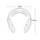 thumbnail image 3 of Pulse Neck Massager Electric Point Therapy Portable Hot Compress for Cervical Shoulder White, 3 of 5