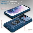 thumbnail image 6 of Military Grade Drop Impact for Samsung Galaxy S22 Plus Camera Lens Slide Protection Case 360 Metal Rotating Ring Kickstand Holder Armor Shockproof Case For Samsung Galaxy S22 Plus,
Blue, 6 of 9