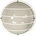 thumbnail image 3 of Volume Lighting  1-Light White Outdoor Surface Mount, 3 of 3