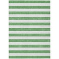thumbnail image 2 of Addison Rugs Chantille Indoor/Outdoor Transitional Stripes Green Washable Rectangle Rug, 10' x 14', 2 of 6